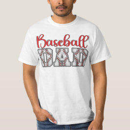 Camiseta Pai de beisebol