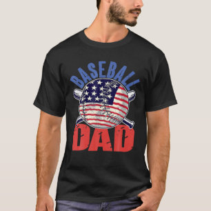 Camiseta Pai de beisebol