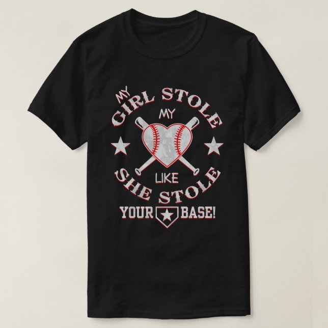 Camiseta Pai de beisebol (Frente do Design)