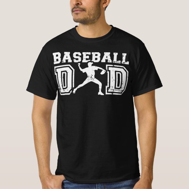 Camiseta Pai de beisebol (Frente)