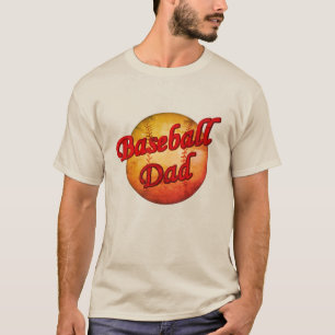 Camiseta Pai de beisebol