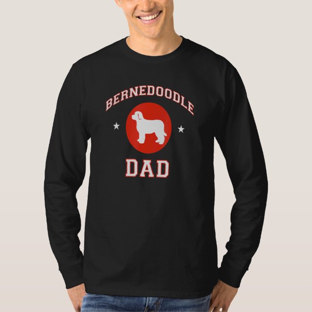 Camiseta Pai de Bernedoodle (Frente)