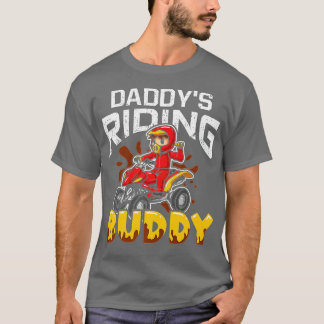 Camiseta Pai de bicicleta quádrupla ATV de 4 rodas