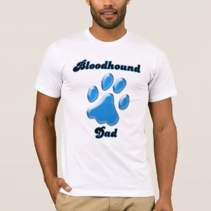 Camiseta Pai de Bloodon Blue Pawprint