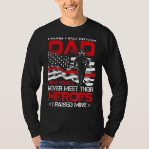 Camiseta Pai de Bombeiros Orgulhosos da maioria das Pessoas