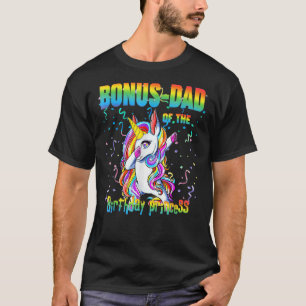 Camiseta Pai De Bônus Da Princesa De Aniversário, Cute Dabb