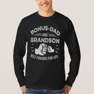 Camiseta Pai De Bônus E Vovô Correspondendo A Melhor Fri