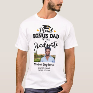 Camiseta Pai de Bônus Ortoso do formando com o nome T-Shirt