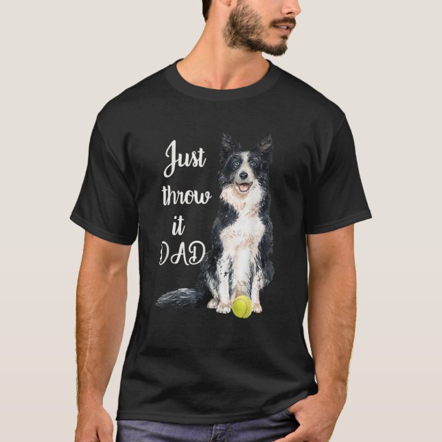 Camiseta Pai de Borda Collie (Frente)