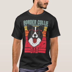 Camiseta Pai de Borda Collie Padre Collie Borda Retroborda