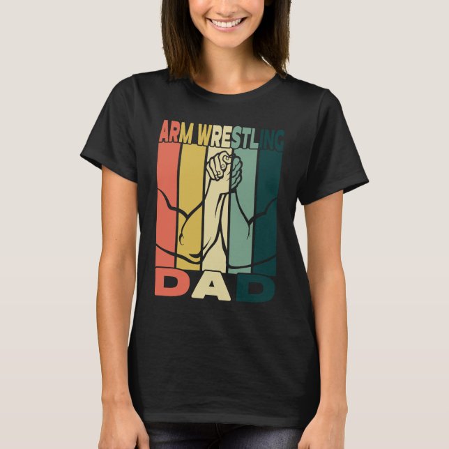 Camiseta Pai de Braço I Luta Luta Lâmina Lava (Frente)