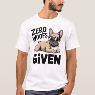 Camiseta Pai de Bulldog Francês Antissocial Humor de Cachor