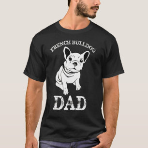 Camiseta Pai de Bulldog Francês Gif
