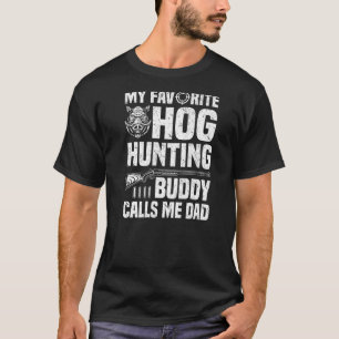 Camiseta Pai de caça ao porco - Prêmio Caça ao porco selvag