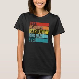 Camiseta Pai De Cachorro Adorável De Cerveja Com Melhor Mam
