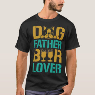 Camiseta Pai de Cachorro Amante de Cerveja