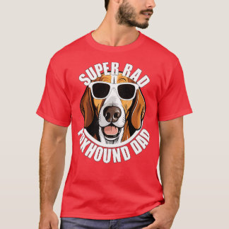 Camiseta Pai de Cachorro Americano Engraçado Dia de os pais