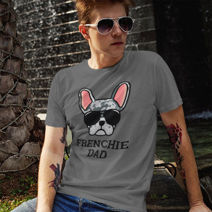 Camiseta Pai de Cachorro Bulldog Francês Blue Merle Frenchi