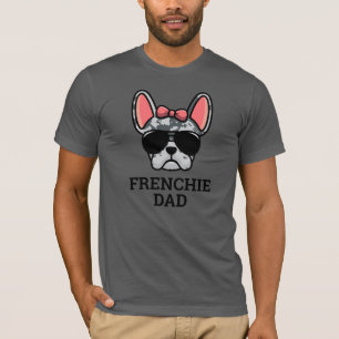 Camiseta Pai de Cachorro Bulldog Francês Blue Merle Frenchi