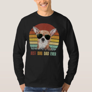 Camiseta Pai De Cachorro Chihuahua Mais Vintage