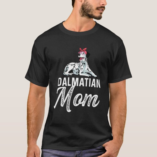 Camiseta Pai de Cachorro da Mãe Dalmácia (Frente)