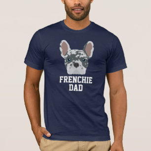 Camiseta Pai de Cachorro de Merle Frenchie