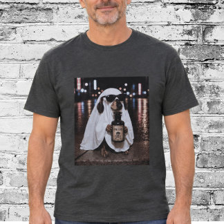 Camiseta Pai de cachorro engraçado com óculos de sol Doxie