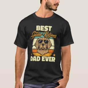 Camiseta Pai de cachorro engraçado golden doodle melhor gol