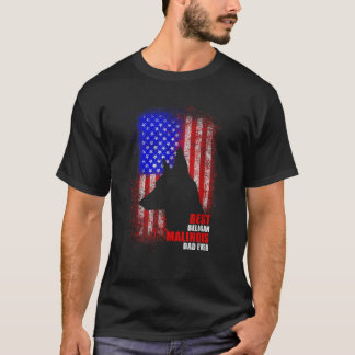 Camiseta Pai De Cachorro Ever American Flag Belga Pai Malin