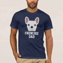 Pai de cachorro Frenchie Bulldog Francês Branco
