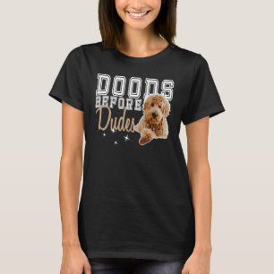 Camiseta Pai de cachorro Goldendoodle Doodle Mãe Doods Ante