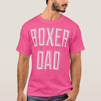 Camiseta Pai de Cachorro Mens Boxer