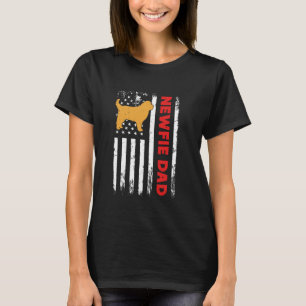 Camiseta Pai de Cachorro NEWFIE PAI América Terra Nova Prop