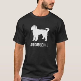Camiseta Pai De Cachorro Para Os Homens Engraçados Com O Am