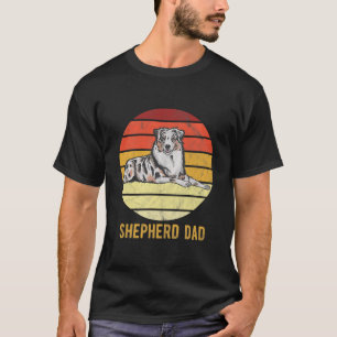 Camiseta Pai de Cachorro Retro Australiano Pai 