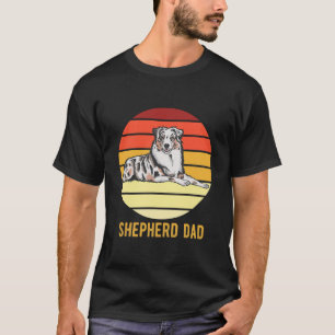 Camiseta Pai de Cachorro Retro Australiano Pai 