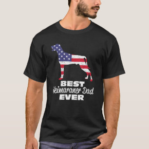 Camiseta Pai De Cães Com Mais De Weimaraner Ever Weimaraner