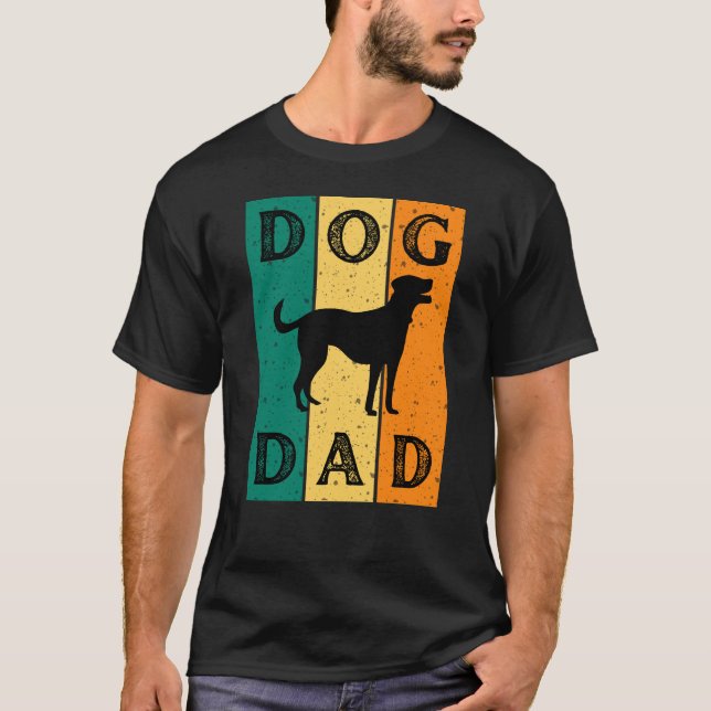Camiseta Pai de Cães Retroativo (Frente)