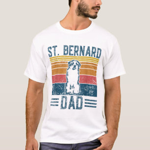 Camiseta Pai de cães - Rua de colheita. Pai Bernard
