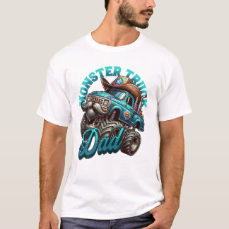 Camiseta Pai de Camião Monstro Dia do Pai