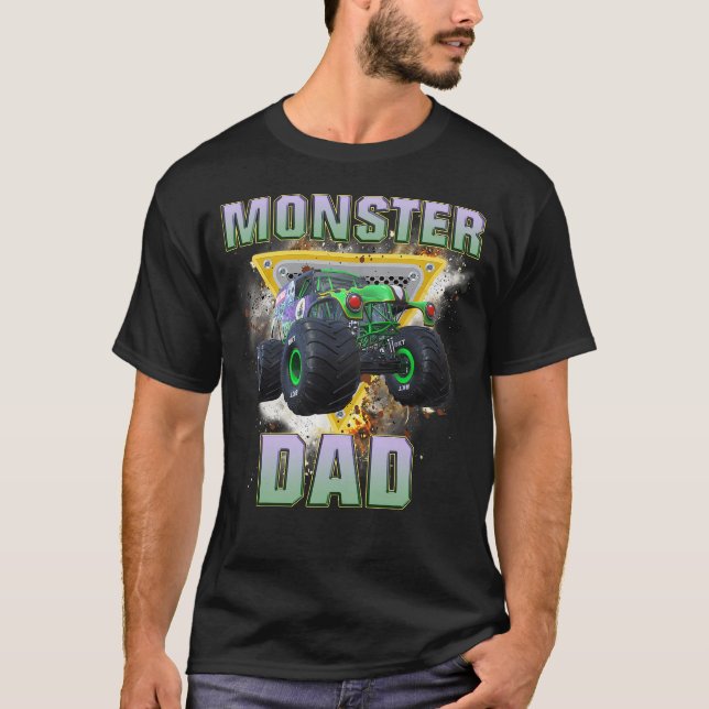 Camiseta Pai de Caminhão Monstro (Frente)