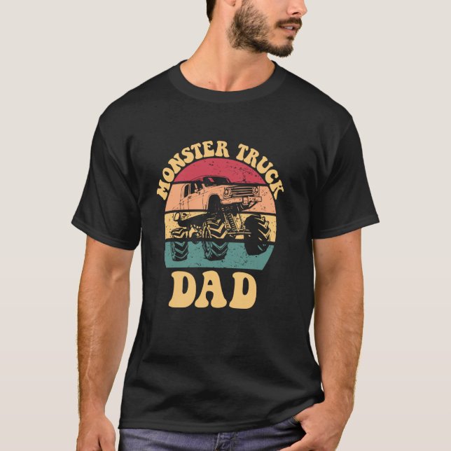 Camiseta Pai de Caminhão Monstro (Frente)