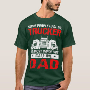 Camiseta Pai de caminhoneiro de caminhoneiro Pai de caminho