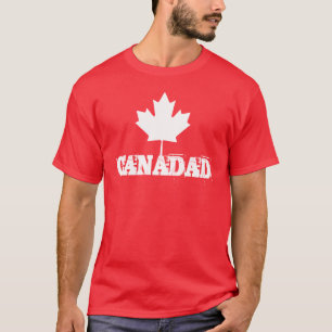Camiseta Pai de Canadá - presente canadense do dia dos pais