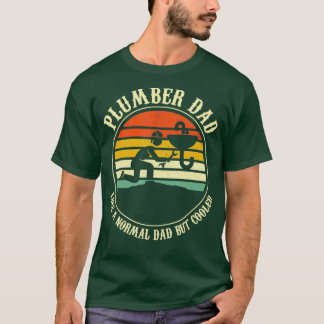 Camiseta Pai De Canalizador Como Um Pai Normal, Mas Mens Ma