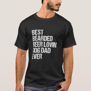 Camiseta Pai de Cão Adorador de Cerveja Mais Beared