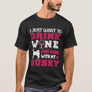 Camiseta Pai De Cão rouco Mãe E Beba Vinho