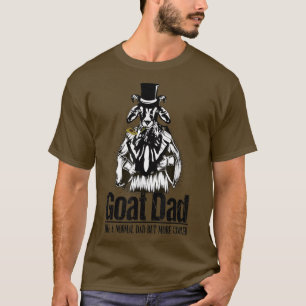 Camiseta Pai de carne de cabra para criação de gado de cabr