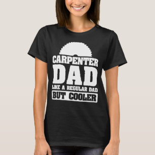 Camiseta Pai De Carpinteiro De Menina Como Um Carpinteiro D