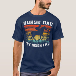 Camiseta Pai De Cavalo Perto Eu Pago Vintage